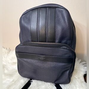 Coach Dark Leather Men's Backpack#F56667